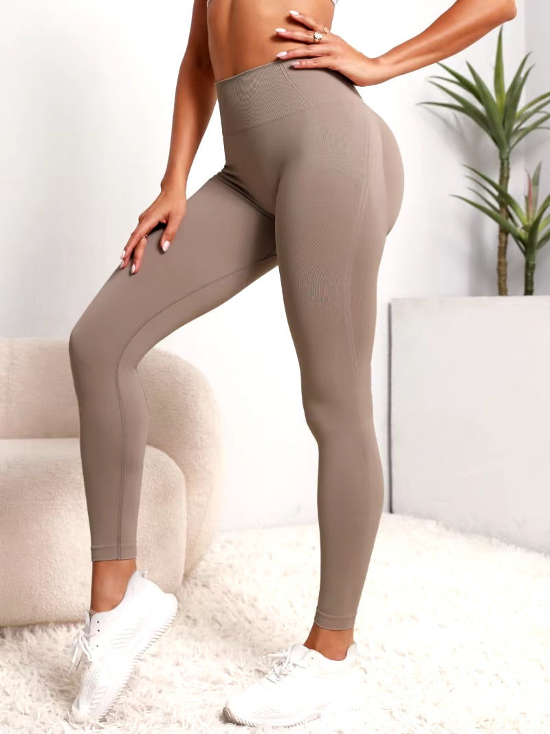 Women Seamless Hip Lifting Women Seamless Sports Leggings High Waist Fitness Leggings Push up Yoga Leggings Gym Clothing Sports